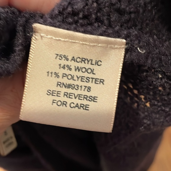 EUC Philosophy Navy Wool Sweater SZ S - Picture 5 of 6